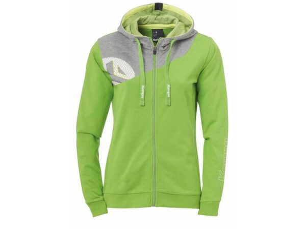 Kempa CORE 2.0 KAPUZENJACKE WOMEN hope gr?n/dark grau melan L