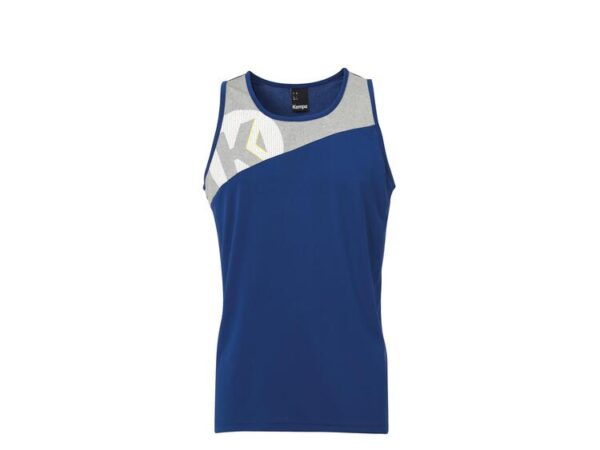 Kempa CORE 2.0 SINGLET deep blau/dark grau melan S