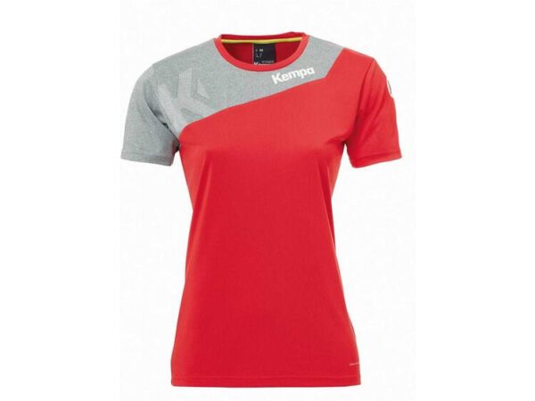 Kempa CORE 2.0 TRIKOT WOMEN rot/dark grau melange XS