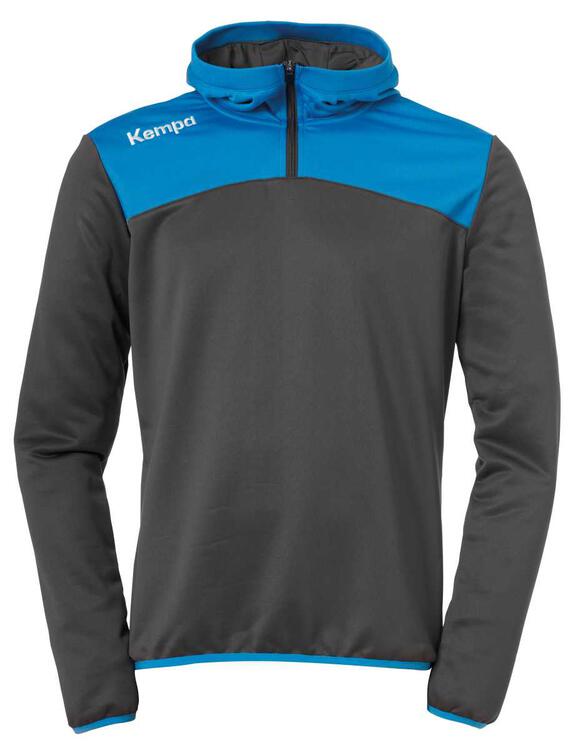 kempa emotion 20 quarter zip hoody 2002267 anthra kempablau 116