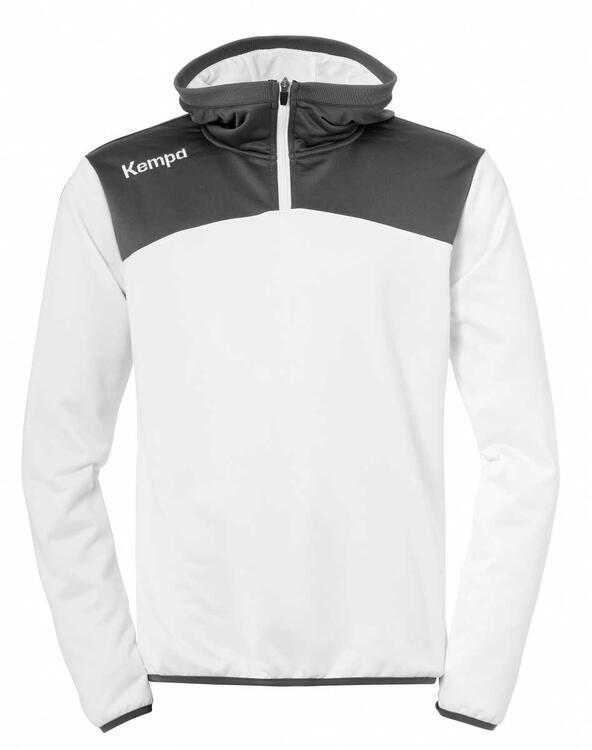 kempa emotion 20 quarter zip hoody 2002267 weiss anthra 116