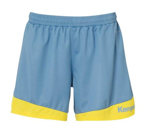 Kempa EMOTION 2.0 SHORTS Damen 2003166 dove blau/limonengelb L