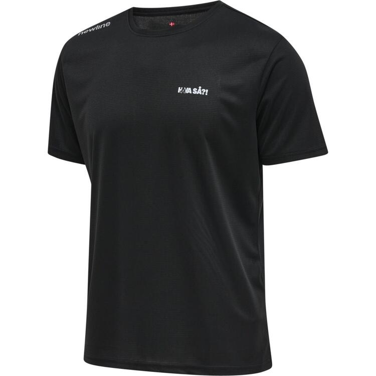 newline core laufshirt herren s s 510100 black l