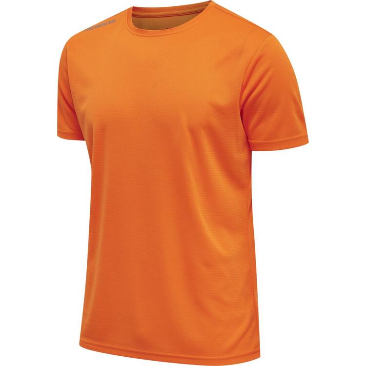 newline core laufshirt herren s s 510100 orange tiger