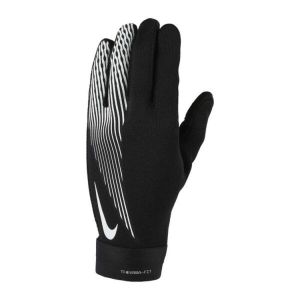 Nike Academy Therma-FIT Soccer Gloves HF0546 BLACK/BLACK/WHITE - Gr. L