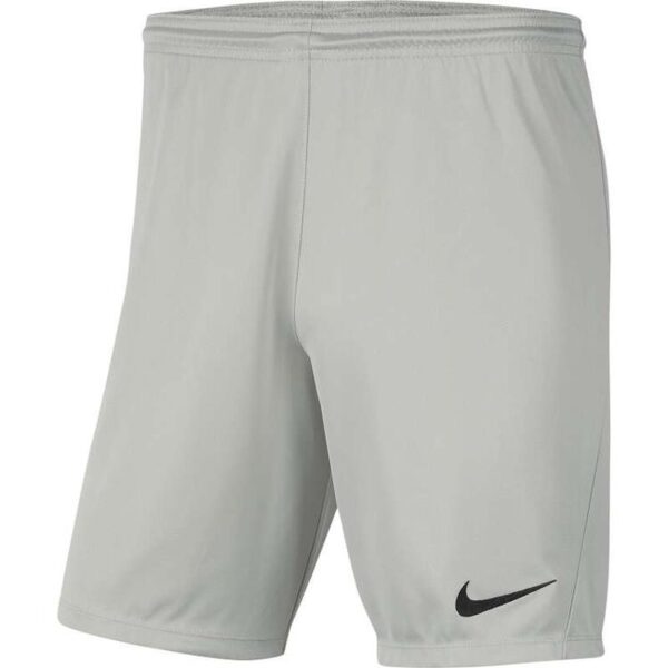 Nike Park III Short Kinder BV6865 PEWETER GREY/BLACK L (147-158)