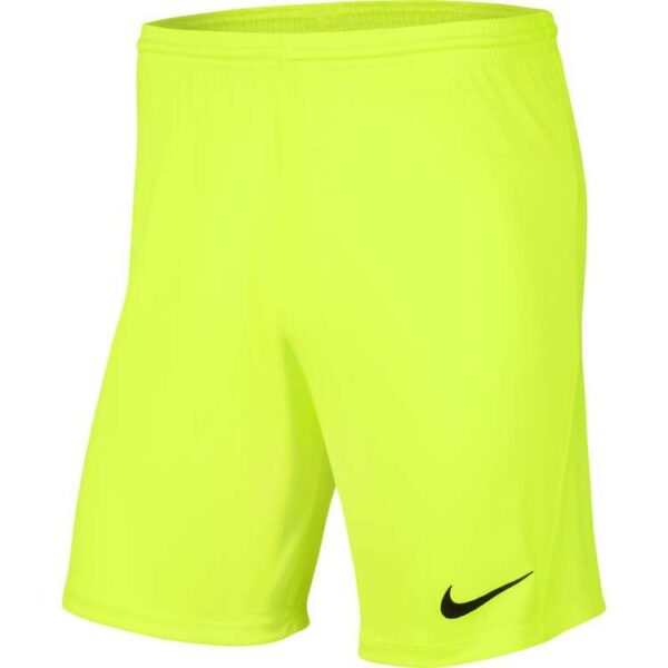 Nike Park III Short Kinder BV6865 VOLT/BLACK L (147-158)