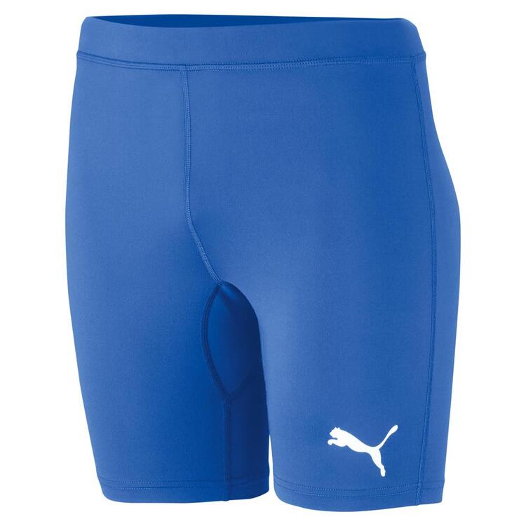 puma liga baselayer short tight 655924 electric blue lemonade gr