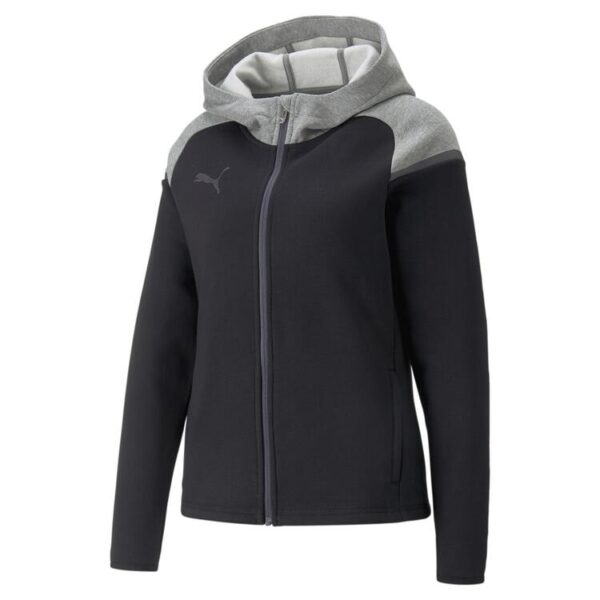 Puma teamCUP Casuals Hooded Jkt Wmn 658419 PUMA Black - Gr. M