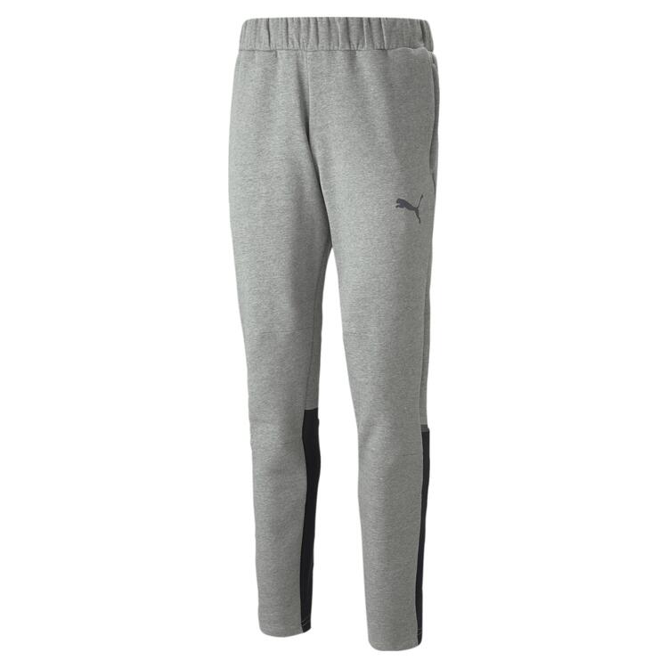 puma teamcup casuals pants 657988 medium gray heather gr m