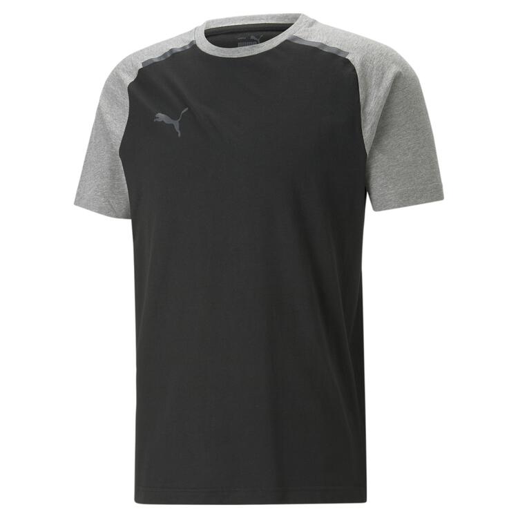 puma teamcup casuals tee 657992 puma black gr