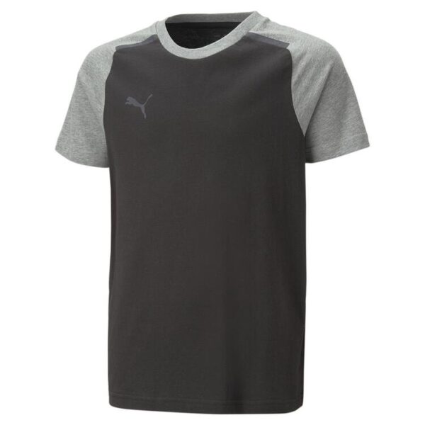 Puma teamCUP Casuals Tee Jr 658429 PUMA Black - Gr. 140