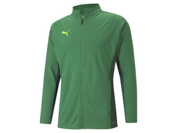 Puma teamCUP Trainingsjacke Herren 656725 A.Green-Dark Green-G.Gecko L