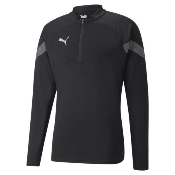 Puma teamFINAL 1/4 Zip Trainingstop Herren 657375 Puma Black-Smoked...