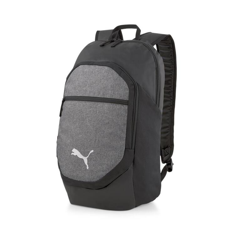 puma teamfinal backpack l 078943 puma black medium gray heather gr osfa