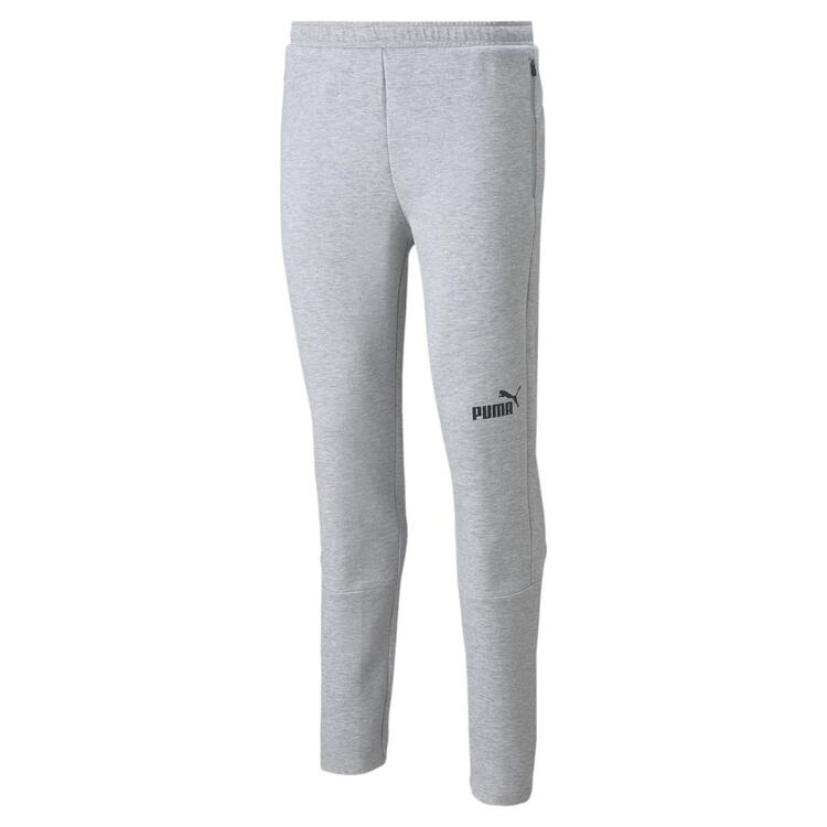 puma teamfinal casuals pants 657386 light gray heather s