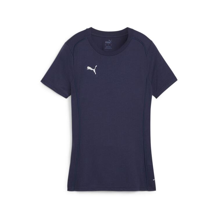 puma teamfinal casuals tee wmn 658546 puma navy puma silver gr l