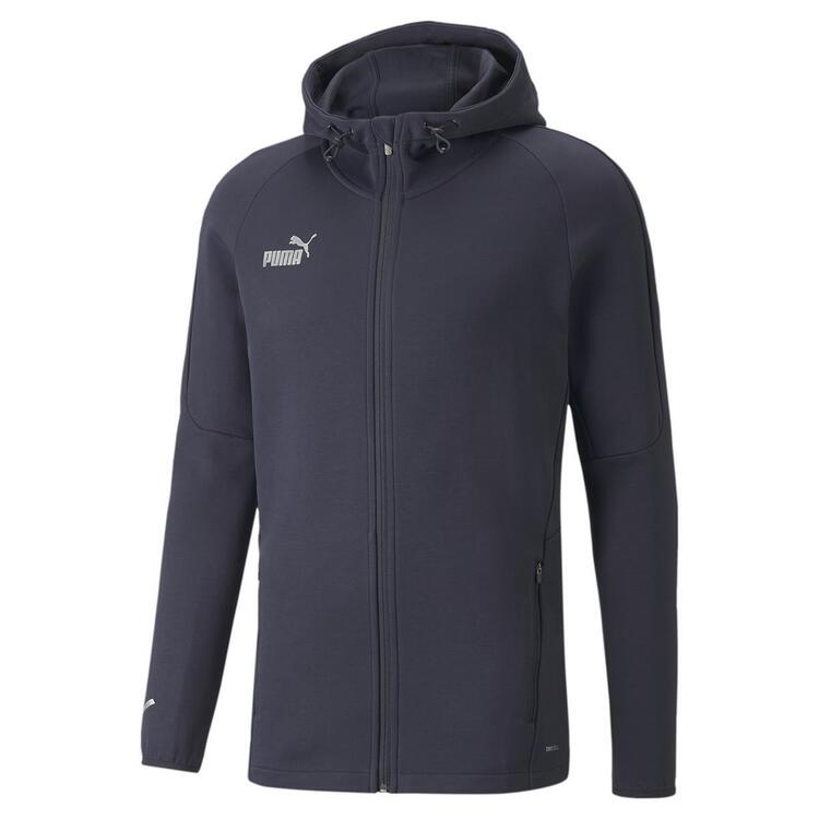 puma teamfinal kapuzenjacke herren 657383 parisian night m