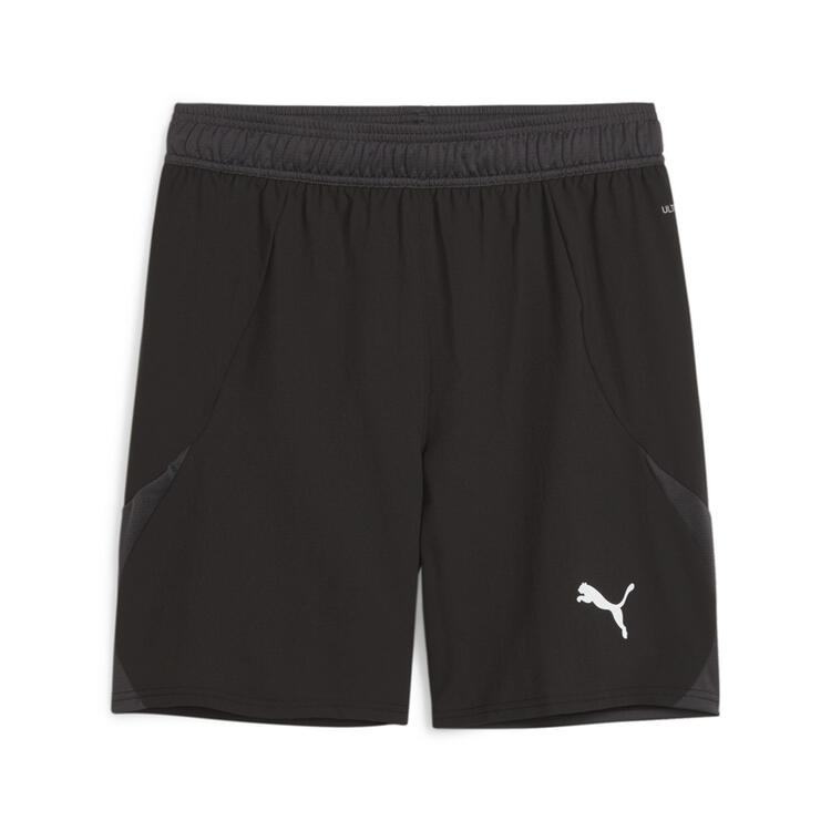 puma teamfinal shorts 705743 puma black puma white flat dark gray gr l