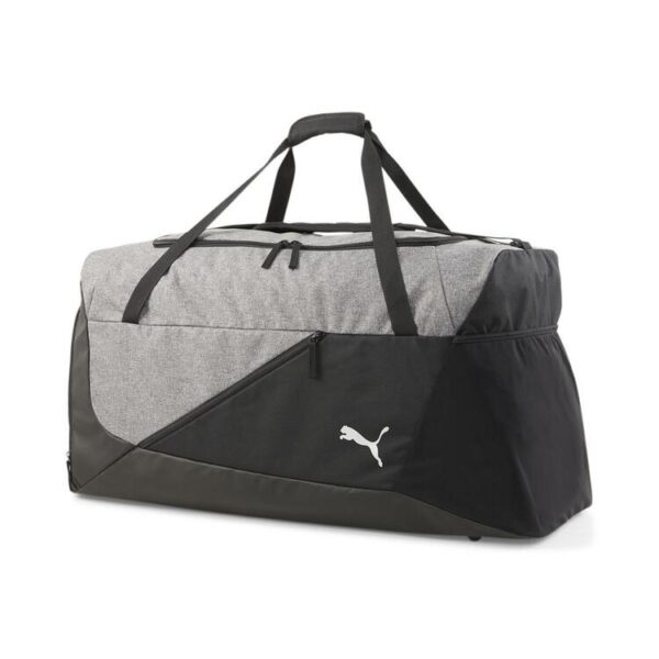 Puma teamFINAL Teambag L 078940 Puma Black-Medium Gray Heather -...