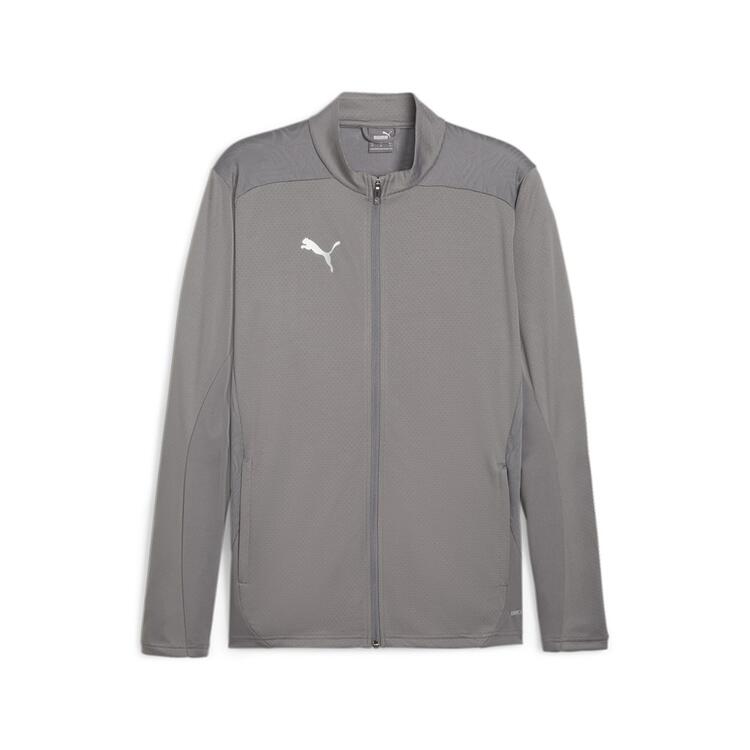 puma teamfinal training jacket 658554 cast iron puma silver gr