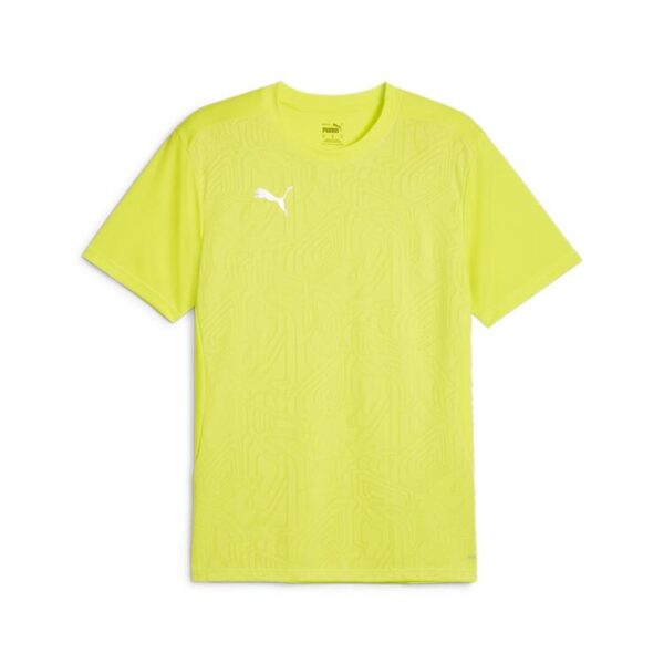 Puma teamFINAL Training Jersey 658557 Electric Lime-PUMA Silver -...