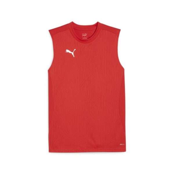 Puma teamFINAL Training Jersey SL 658559 PUMA Red-PUMA Silver - Gr. L