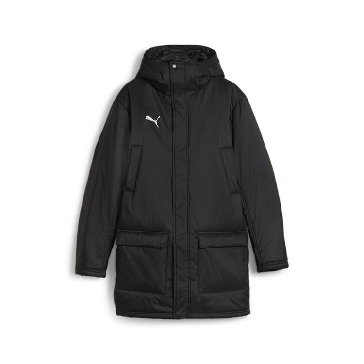 puma teamfinal winter jacket 658569 puma black puma silver gr