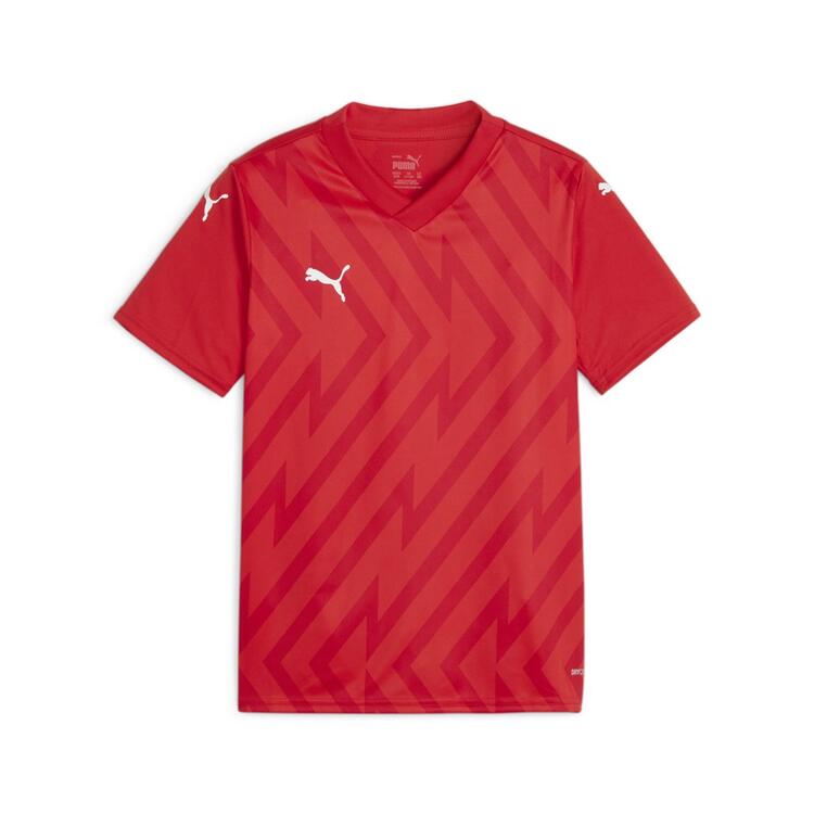 puma teamglory jersey jr 705741 puma red puma white strong red gr 152