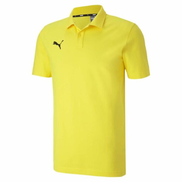 Puma teamGOAL 23 Casuals Polo Cyber Yellow 656579 07 Gr. L