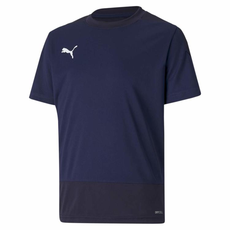 puma teamgoal 23 training jersey jr peacoat puma new navy 656569 06 gr 128