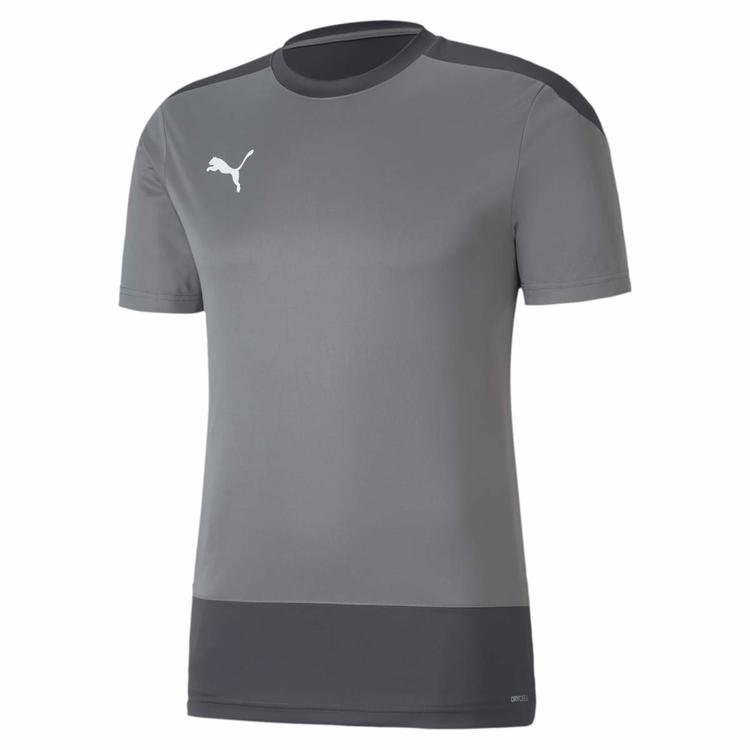 puma teamgoal 23 training jersey steel gray asphalt 656482 13 gr s