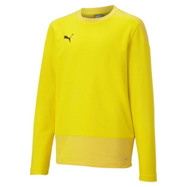 Puma teamGOAL 23 Training Sweat Kinder 656568 Cyber Yellow-Spectra...