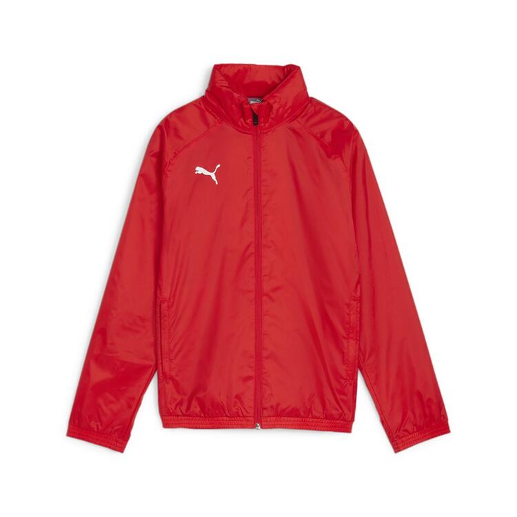 puma teamgoal allwetterjacke kinder 659045 puma red puma white gr 128