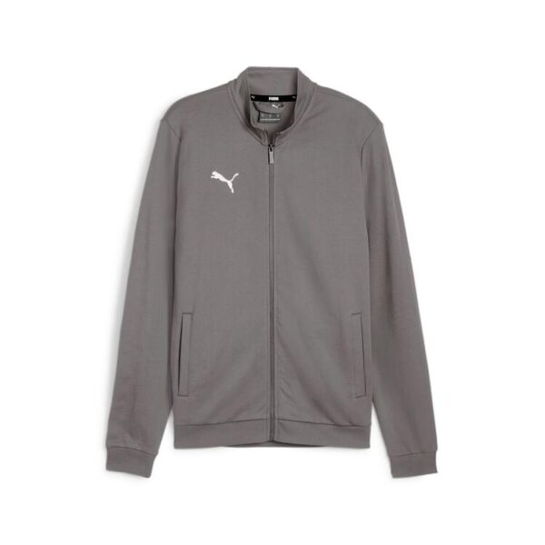 Puma teamGOAL Casual Tracktop 658776 Flat Medium Gray-PUMA White -...