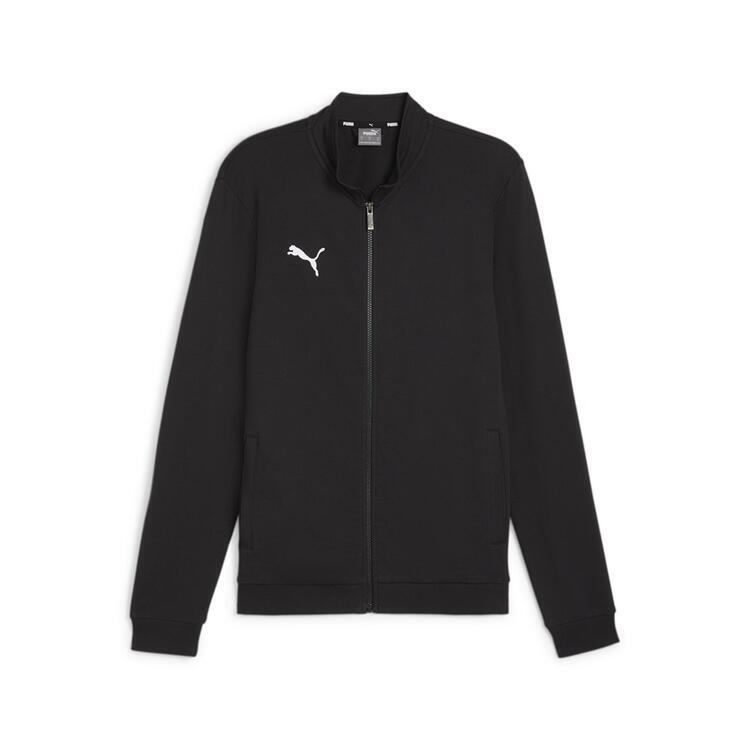 puma teamgoal casual tracktop 658776 puma black puma white gr l