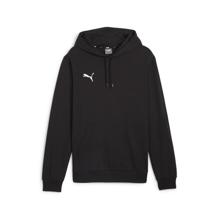 puma teamgoal casuals hoody 658618 puma black puma white gr l