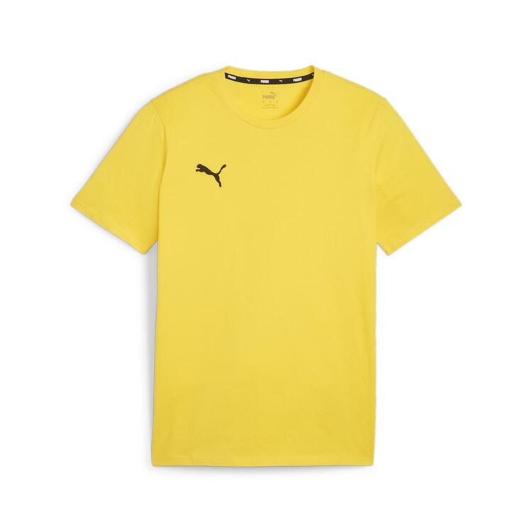 puma teamgoal casuals tee 658615 faster yellow puma black gr s