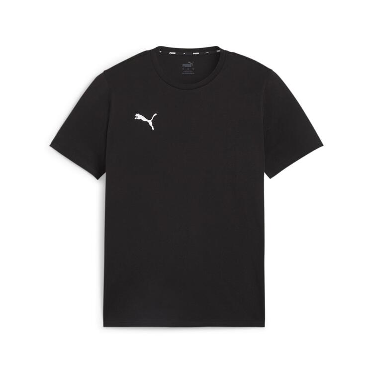 puma teamgoal casuals tee 658615 puma black puma white gr