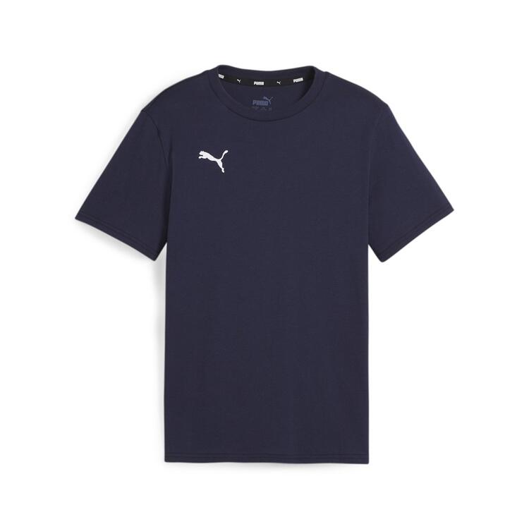 puma teamgoal casuals tee jr 658616 puma navy puma white gr 128