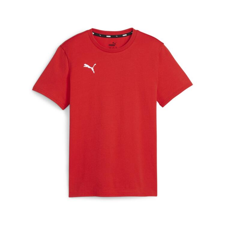 puma teamgoal casuals tee jr 658616 puma red puma white gr 116