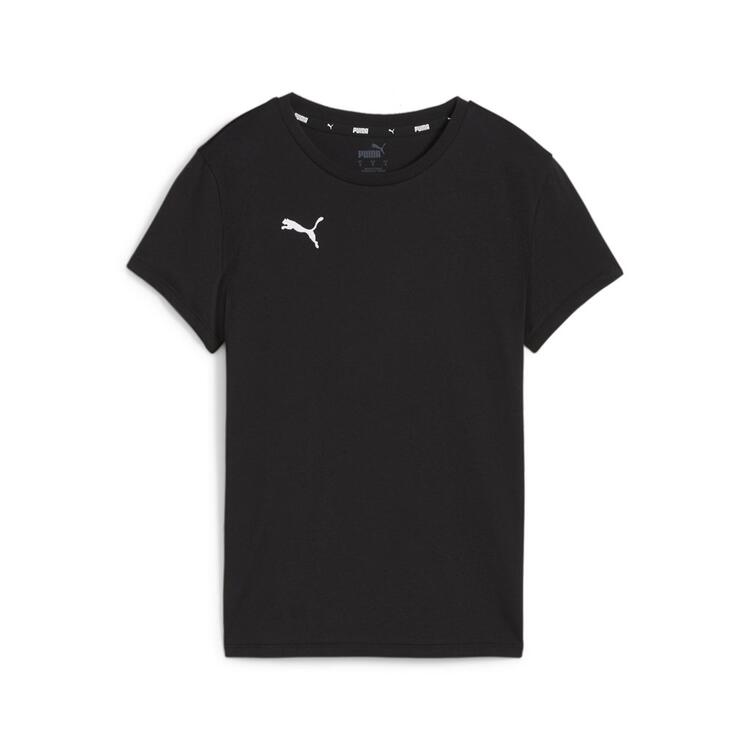 puma teamgoal casuals tee wmn 658617 puma black puma white gr l