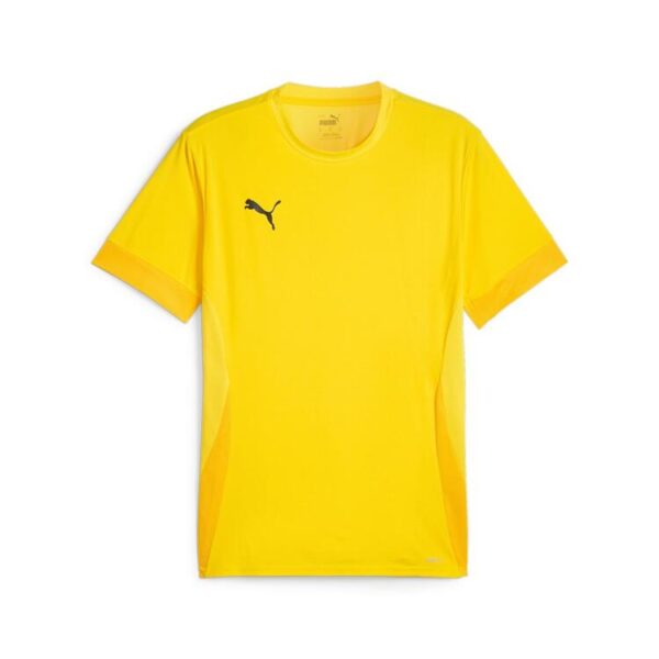 Puma teamGOAL Matchday Jersey 705747 Faster Yellow-PUMA Black-Sport...