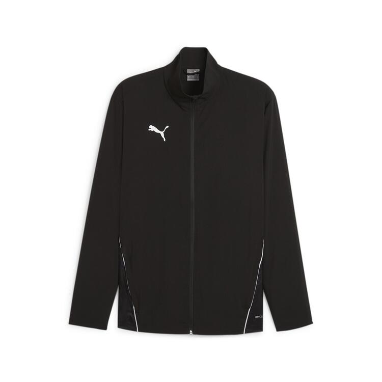 puma teamgoal sideline jacket 658622 puma black puma white gr