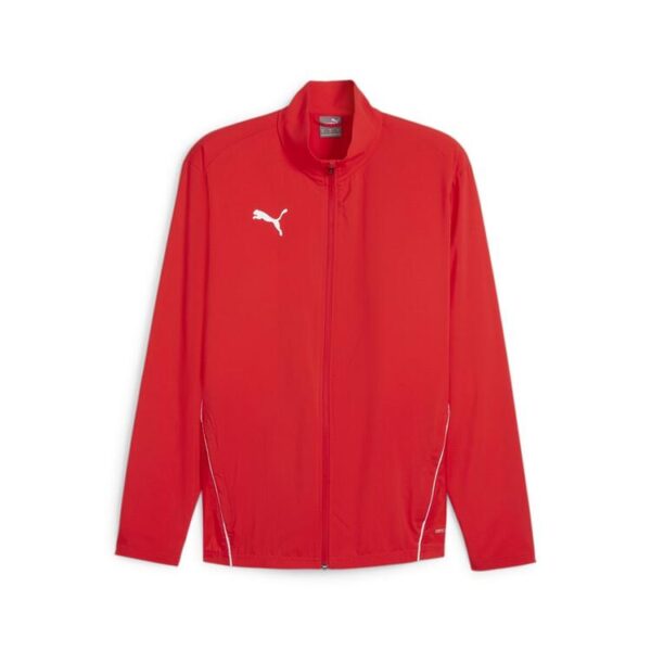 Puma teamGOAL Sideline Jacket 658622 PUMA Red-PUMA White - Gr. 3XL