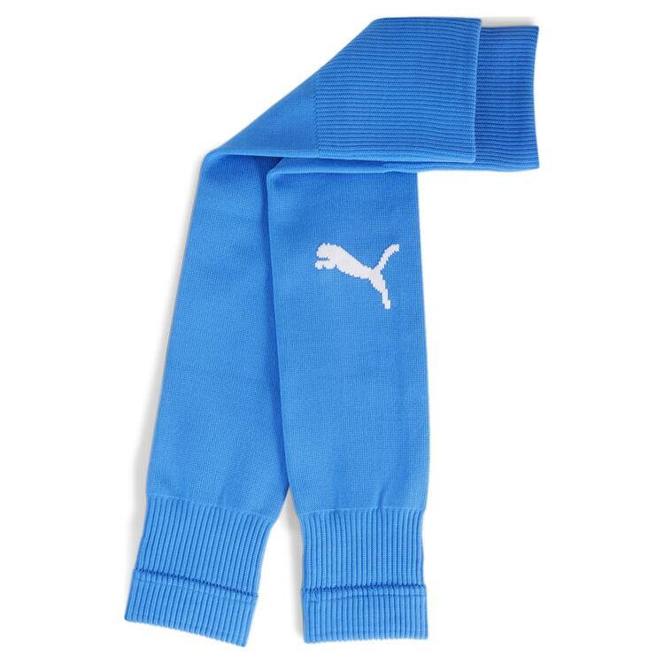 puma teamgoal sleeve sock 706028 electric blue lemonade puma white gr 4