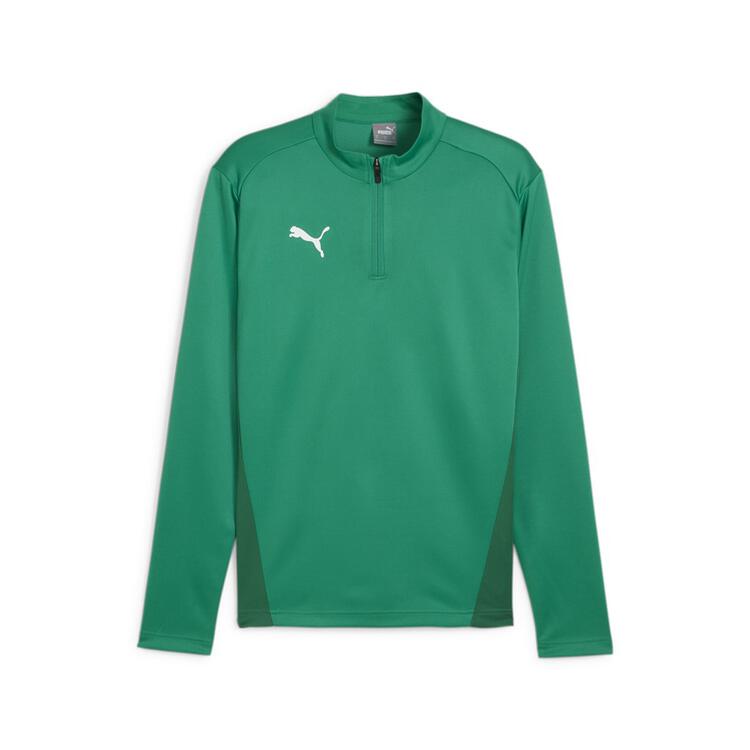 puma teamgoal training 1 4 zip top 658629 sport green puma white power green gr s