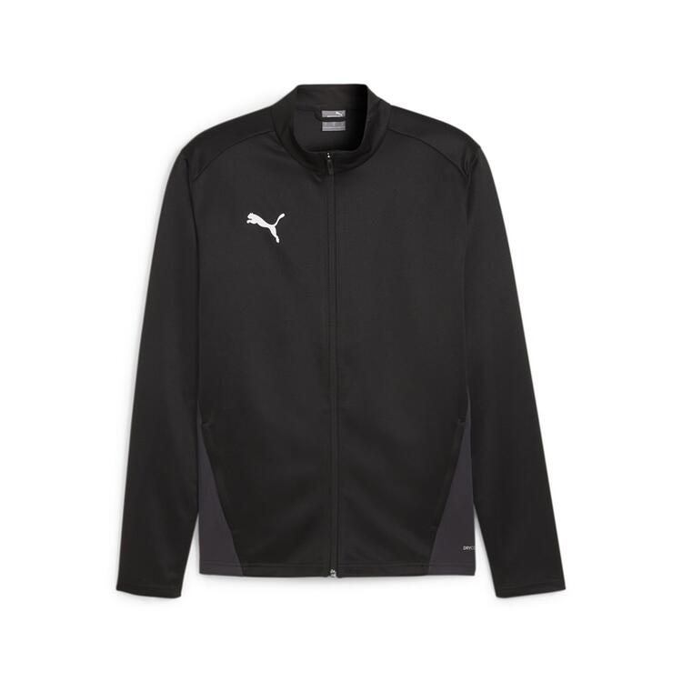 puma teamgoal training jacket 658633 puma black puma white flat dark gray gr