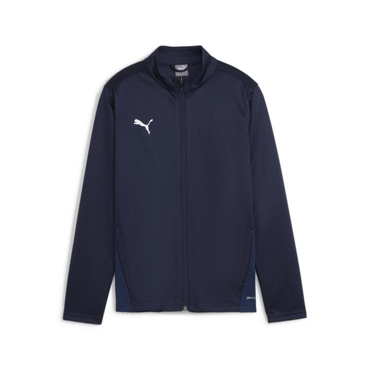 puma teamgoal training jacket jr 658634 puma navy puma white persian blue gr 128