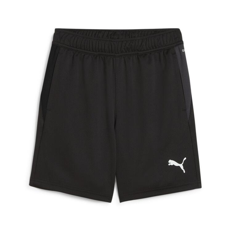 puma teamgoal training short jr 658644 puma black puma white flat dark gray gr 140